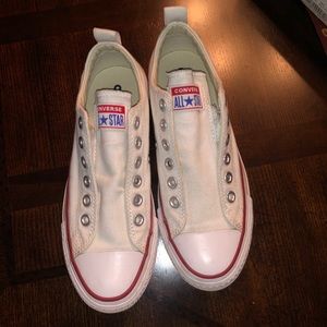 Converse platform slip on shoes